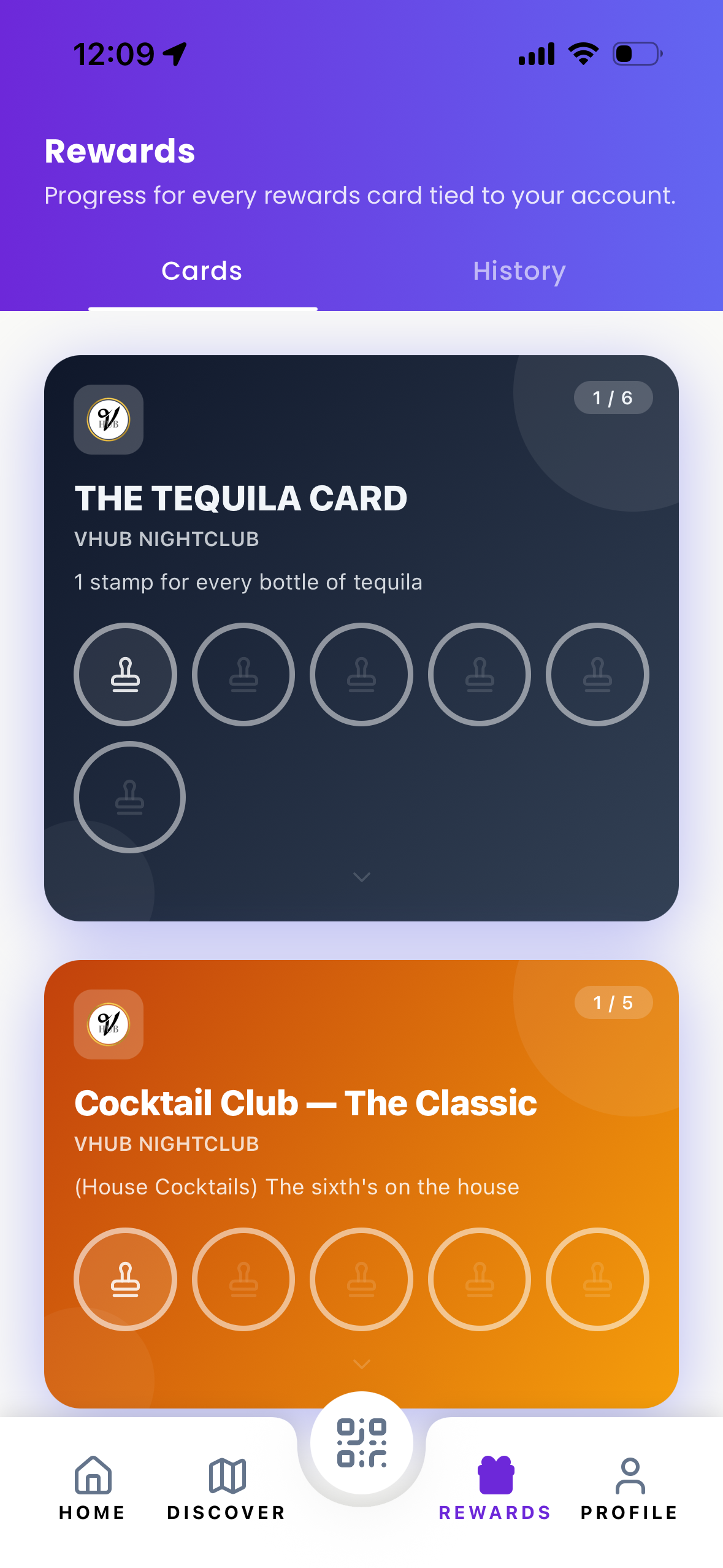 Rewards to claim